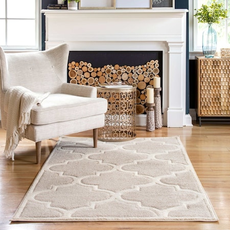 Nuloom Hand Tufted Fez Area Rug 4ft x 6ft ACR129G-406
